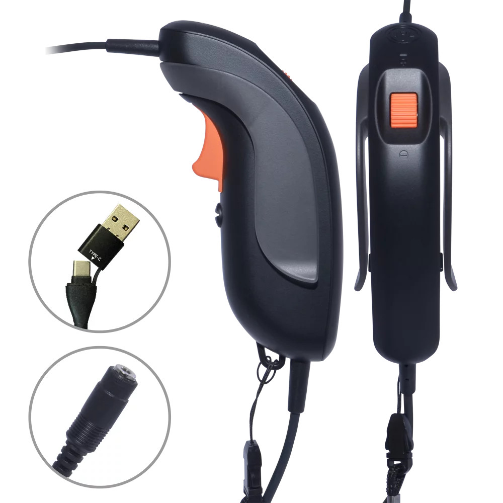 JPL Scout 100 Push-to-talk Trigger Switch Headset Adapter - 575-406-100