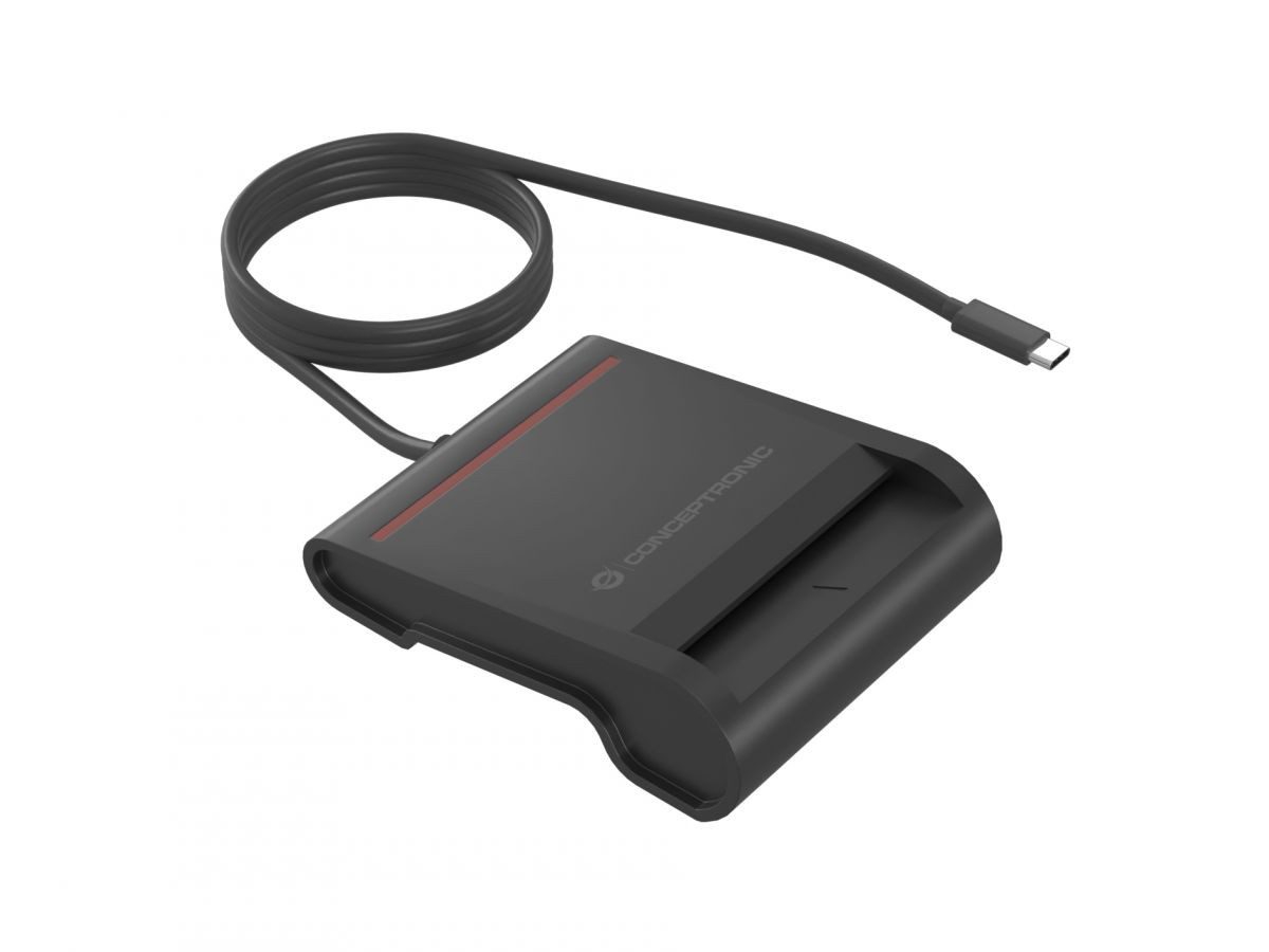 Levelone SCR01BC USB 2.0 Type C Smart ID Card Reader - 110530707101