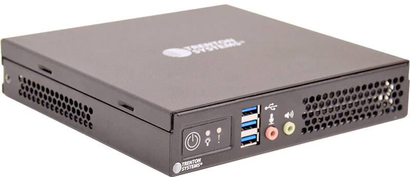 Trenton ION Mini PCs, Single Intel 8th and 9th Gen Core, SFF computer at 6.8“ depth