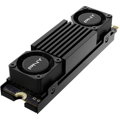 PNY XLR8 Gaming 1TB CS3150 M.2 NVMe PCIe 5.0 Internal SSD with Black Heatsink -M280CS3150HS-1TB-RB