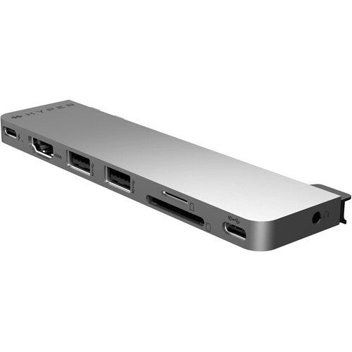 Hyper Drive Next Duo Slim 8-Port USB-C Hub - HD3002GL