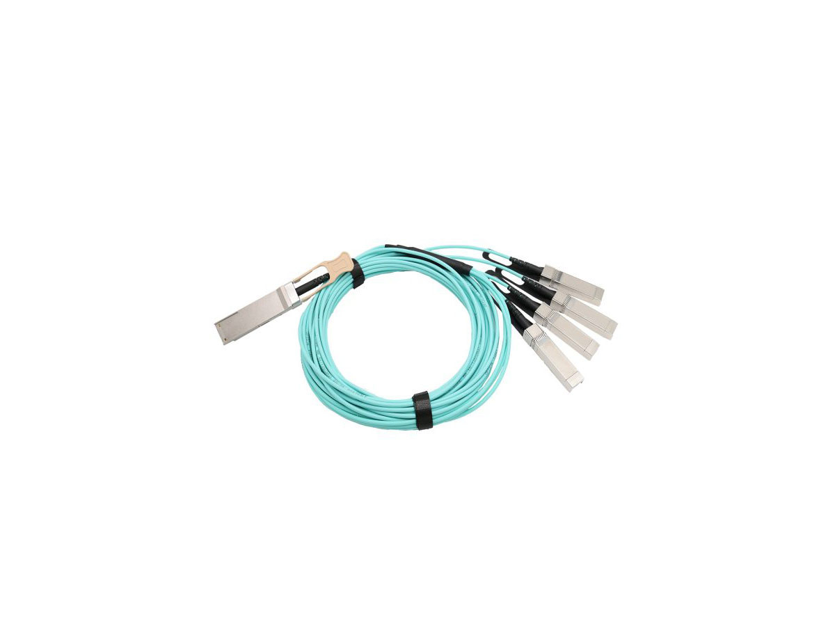 Enet 100GBASE-AOC QSFP28 to QSFP28 Active Optical Cable Assembly 75m DOM OM4 MMF NVIDIA Mellanox Compatible TAA Compliant - Programmed, Tested, and Supported in the USA, Lifetime Warranty - MFA1A00-C075-ENC