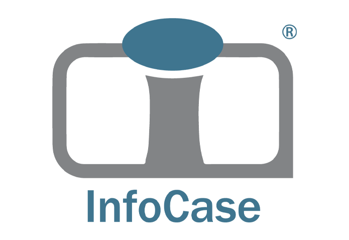 Infocase Always-on Notebook Case With Pocketf (pella Custom Logo) For Most Popular 11 Chromebooks W/new Retention Clips. Clamshell, Black, Id Window, Carry Handle, With Optional Shoulder Strap, Asset Tag - AO-CB11-PELLA