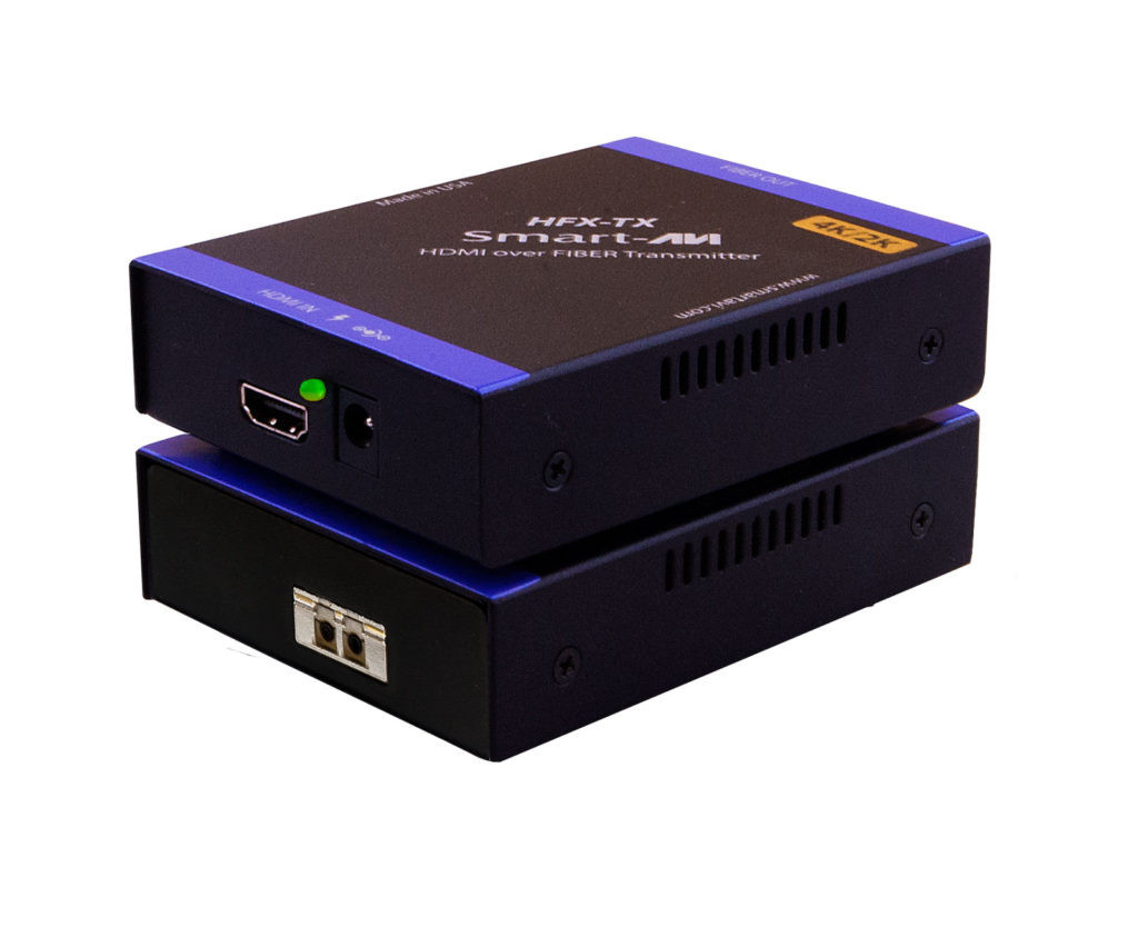 Smartavi HDMI 2K/4K Multimode Fiber Transmitter. Includes: [HFX-TX, PS5VD2A] -HFX-TX-S