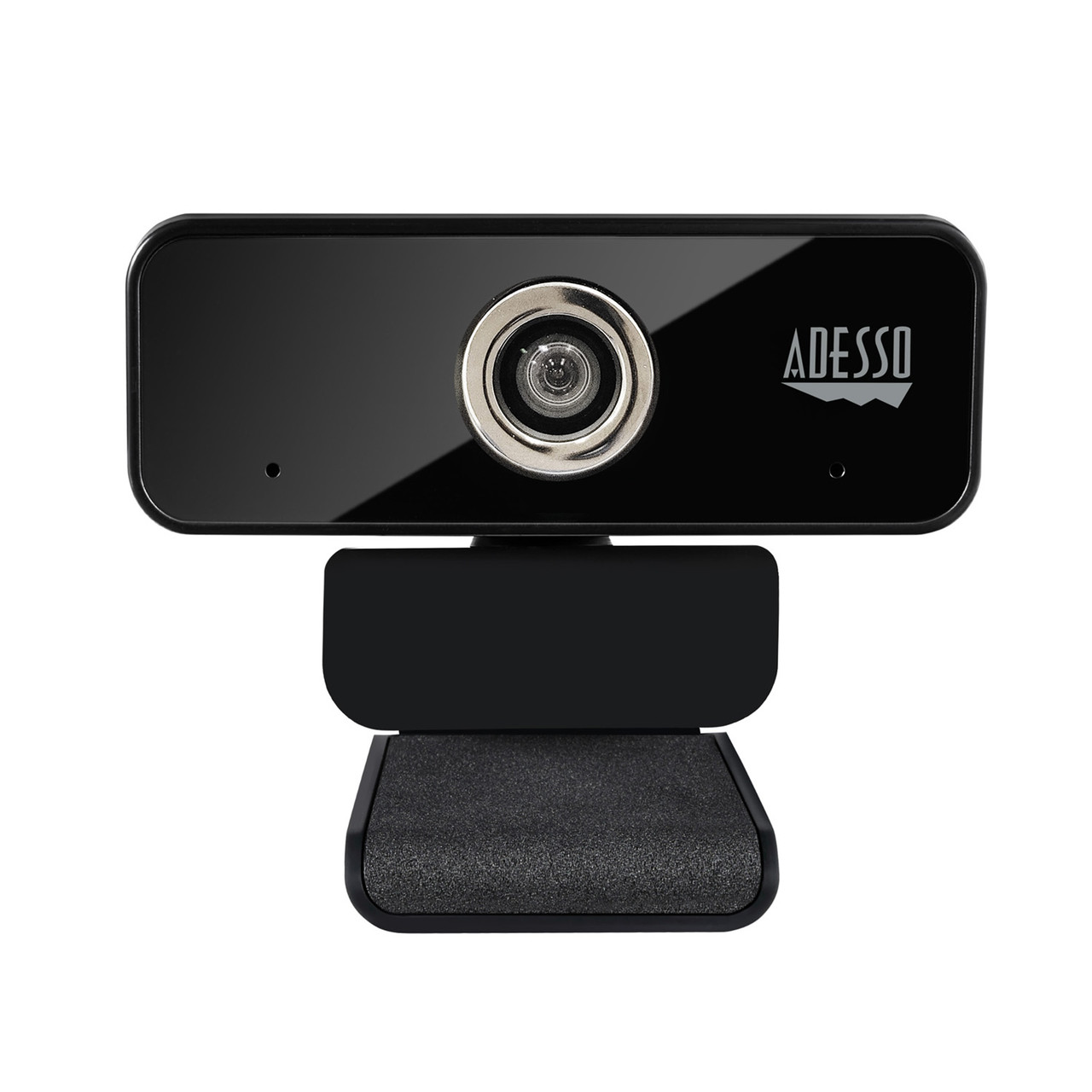 Adesso 4K Ultra HD USB Webcam with Manual Focus Built-In Dual Microphones and Tripod-Ready Clip (TAA Compliant) - CYBERTRACK6STAA