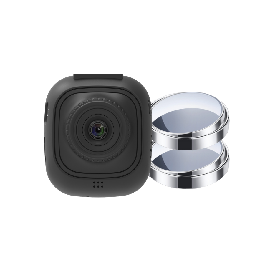 Adesso myGEKOgear Orbit 132 Full HD 1080p Wi-Fi Dash Cam with Blind Spot Mirrors and 8GB MicroSD Card - GO1328G