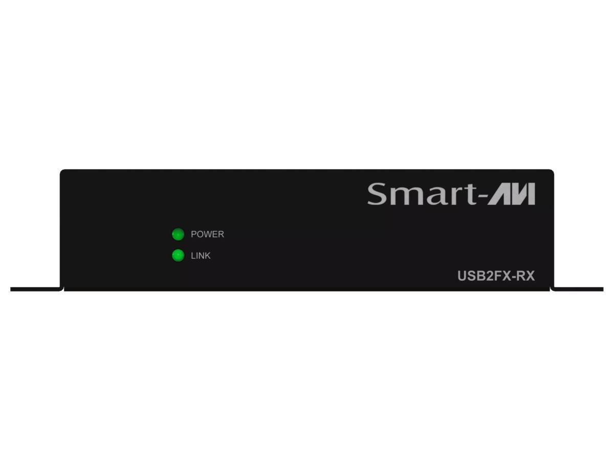 Smartavi USB 2.0 over fiber Receiver. Includes: [USB2FX-RX and PS5VD3A] -USB2FX-RX-S