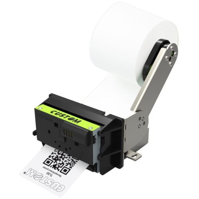 Custom TL80III Direct Thermal Printer - Monochrome - Ticket Print - USB - Serial - 915CK020100300