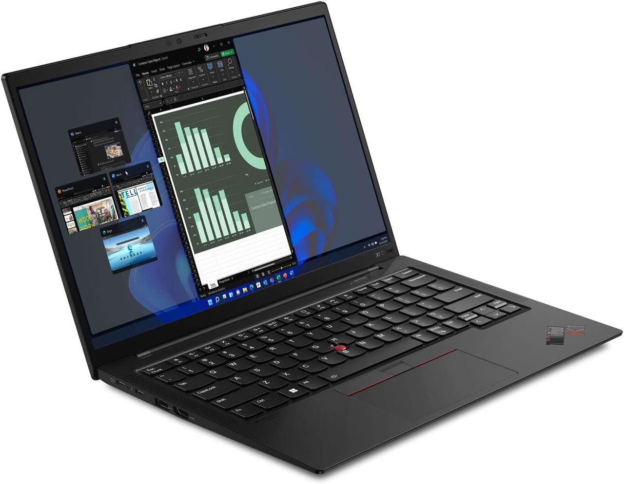 Lenovo ThinkPad X1 Carbon Gen 12 21KDS1YP00 14" Touchscreen Notebook - WUXGA - Intel Core Ultra 7 165U - vPro Technology - 32 GB - 512 GB SSD - English (US) Keyboard - Black - 21KDS1YP00