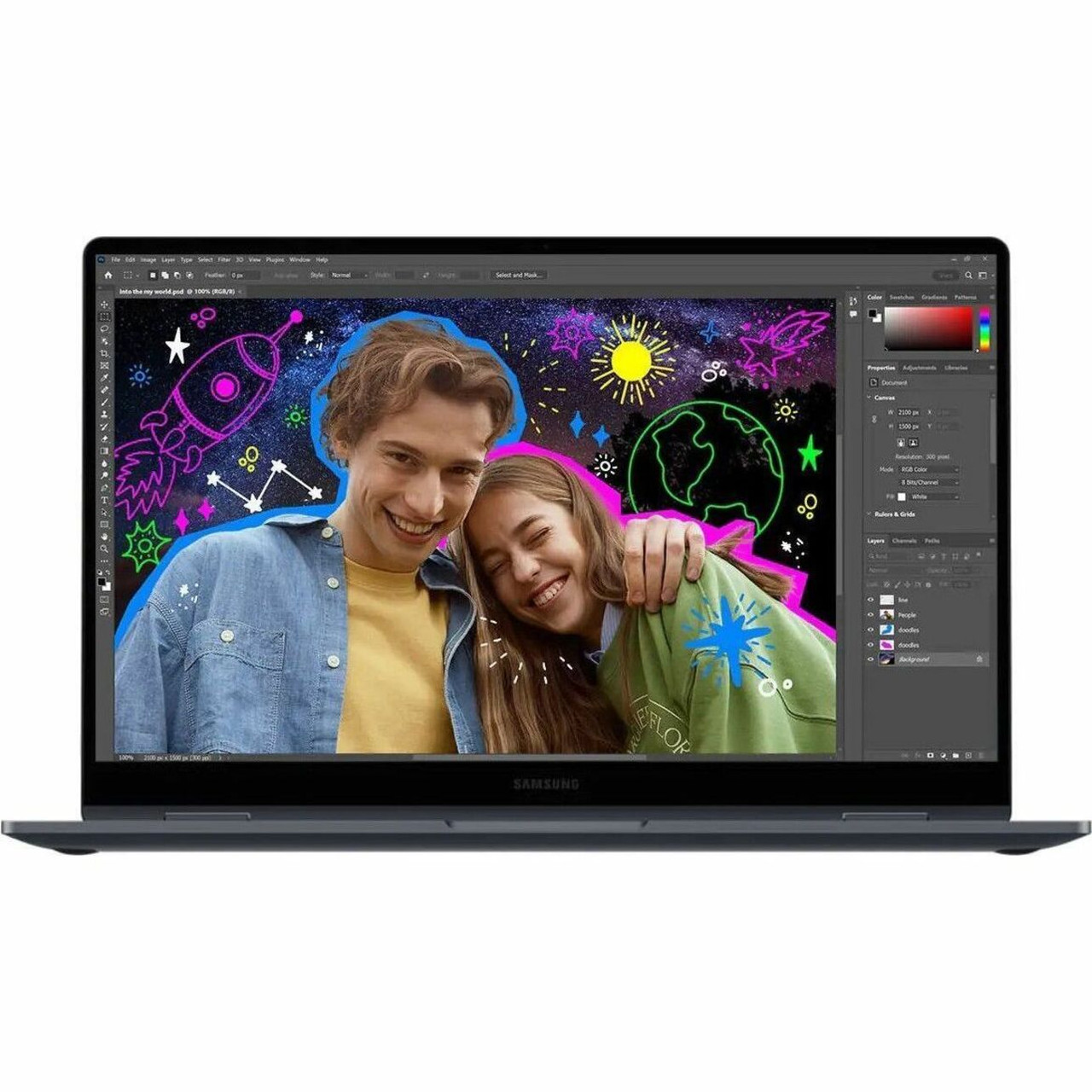 Samsung Galaxy Book4 360 NP754QGK-KG2US 15.6" Convertible 2 in 1 Notebook - Intel Core 5 120U - 16 GB - 512 GB SSD - Moonstone Gray - NP754QGK-KG2US
