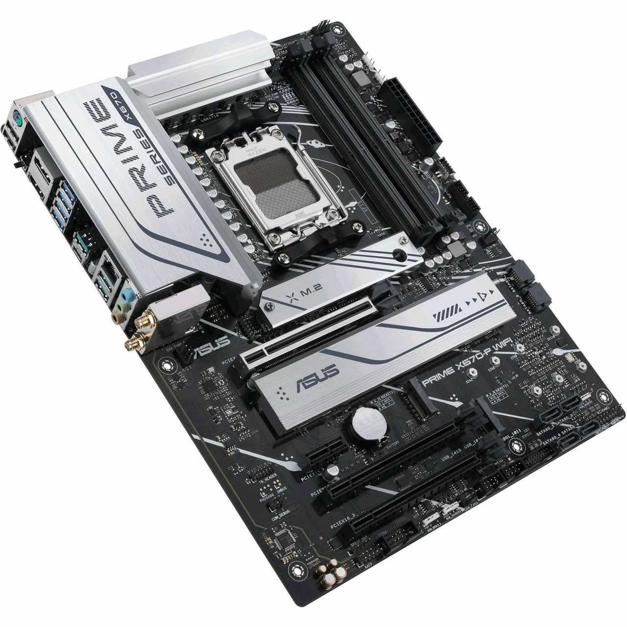 Asus Prime PRIME X670-P WIFI Desktop Motherboard - AMD X670 Chipset - Socket AM5 - ATX - 90MB1BV0-MVAAY0