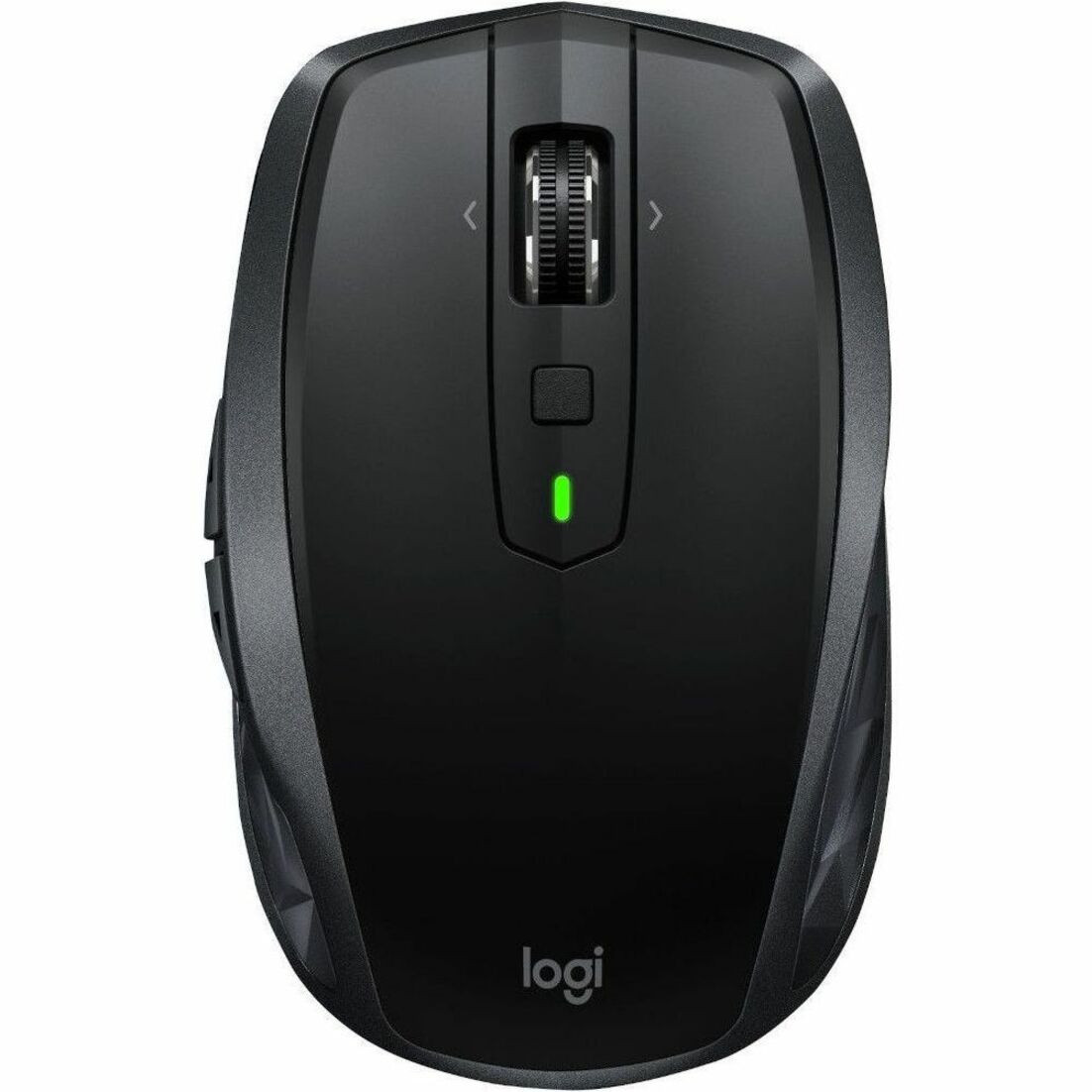 Logitech MX Anywhere 2S Mouse - Darkfield - Wireless - 33 ft - Bluetooth/Radio Frequency - Rechargeable - Graphite - USB - 4000 dpi - Tilt Wheel - 7 Button(s) - 910-007232
