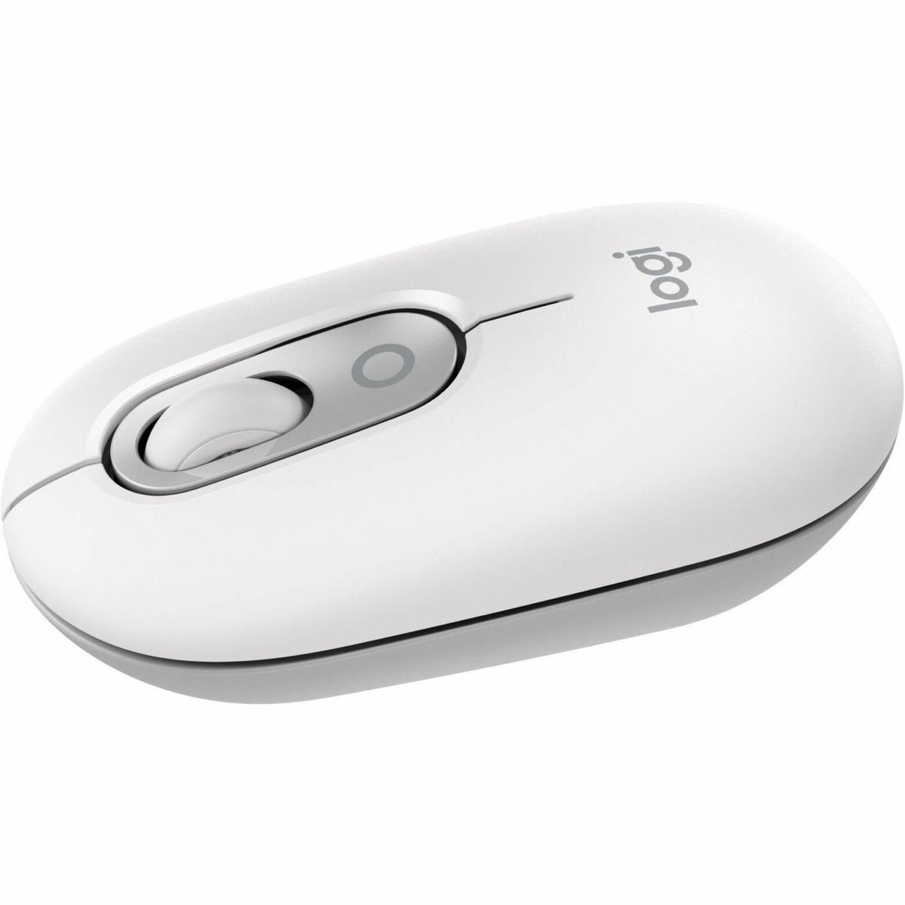 Logitech POP Mouse, Compact and Portable Wireless Bluetooth Mouse With Programmable Buttons and Quiet Clicks, Easy-Switch Between up to 3 Devices, Off-White - Wireless - 910-007408
