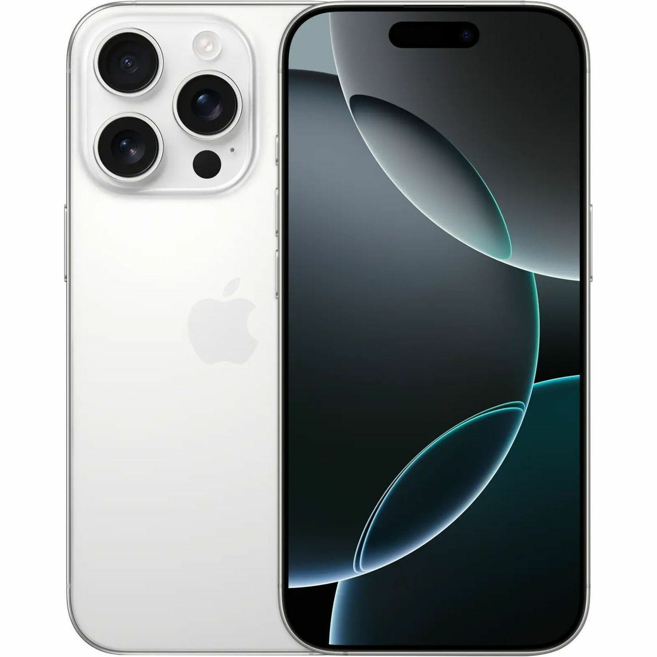 Apple iPhone 16 Pro A3293 128 GB Smartphone - 6.3" OLED 2622 x 1206 - Hexa-core (A18 ProDual-core (2 Core) 4.04 GHz Quad-core (4 Core) - 8 GB RAM - iOS 18 - 5G - White Titanium - MYNE3BE/A