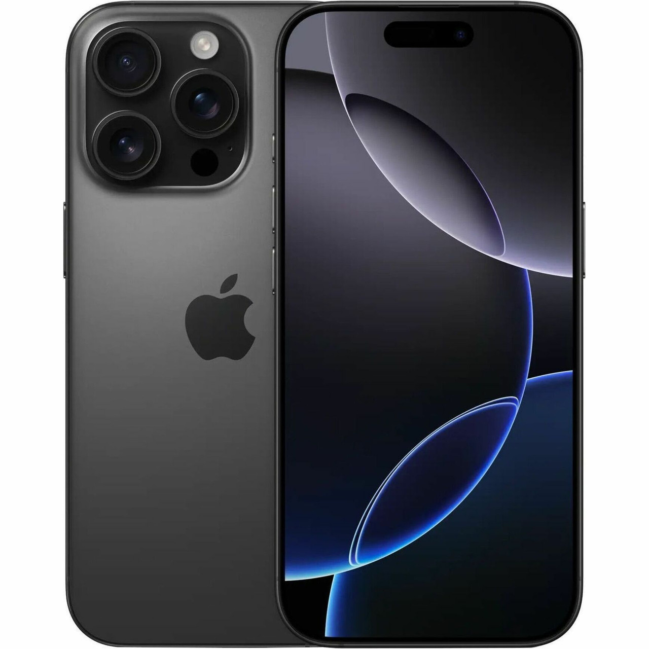 Apple iPhone 16 Pro A3293 256 GB Smartphone - 6.3" OLED 2622 x 1206 - A18 ProHexa-core (6 Core) - 8 GB RAM - iOS 18 - 5G - Black Titanium - MYNH3BE/A