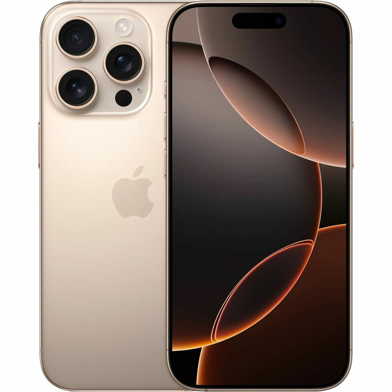 Apple iPhone 16 Pro 1 TB Smartphone - 6.3" OLED 2622 x 1206 - A18 ProHexa-core (6 Core) - iOS 18 - 5G - Desert Titanium - MYMT3LL/A