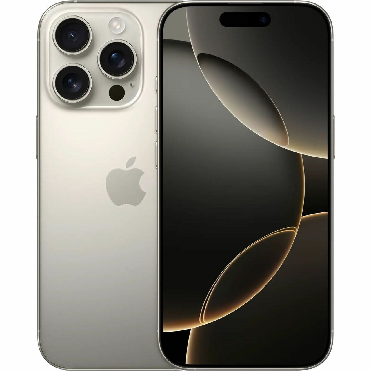 Apple iPhone 16 Pro A3293 512 GB Smartphone - 6.3" OLED 2622 x 1206 - A18 ProHexa-core (6 Core) - 8 GB RAM - iOS 18 - 5G - Natural Titanium - MYNQ3BE/A