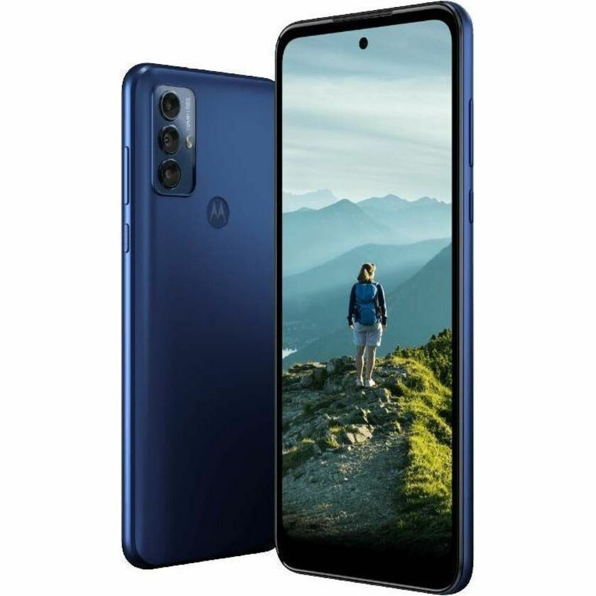 Motorola Mobility moto g play 32 GB Smartphone - 6.5" TFT LCD HD+ 1600 x 720 - Octa-core (Cortex A53Quad-core (4 Core) 2.30 GHz + Cortex A53 Quad-core (4 Core) 1.80 GHz - 3 GB RAM - Android 12 - 4G - Navy Blue - PAVA0005US