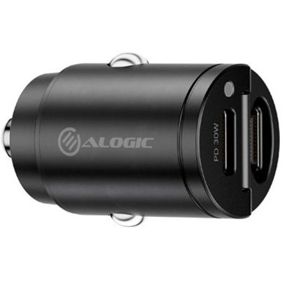 Alogic 30W Rapid Power Mini Car Charger 2x USB-C - CRCC30