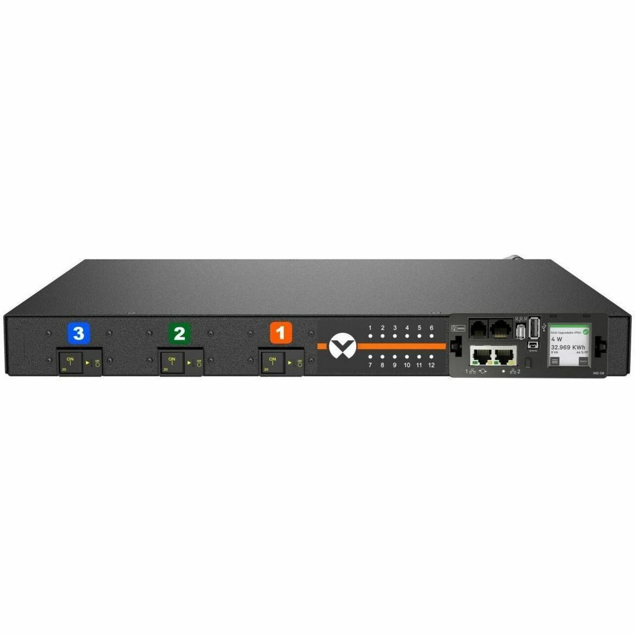 Vertiv Geist rPDU MNS5M1R6-12CF18-3TL15A0H10-S 12-Outlets PDU - VP5N31A3