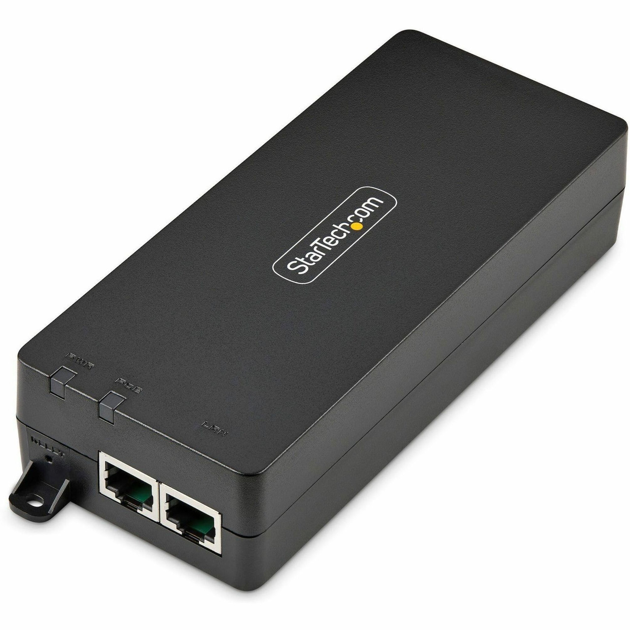 Startech 1-Port 10Gbps Gigabit PoE++ Injector, 90W, 2.5/5/10G Ethernet/10/100/1000M, PoE++ (802.3af/at/bt), Wall Mountable, Unmanaged - AF41XC-POE-INJECTOR