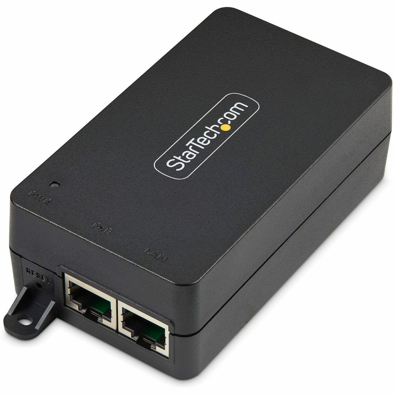 Startech 1-Port 10Gbps Gigabit PoE++ Injector, 60W, 2.5/5/10G Ethernet/10/100/1000M, PoE++ (802.3af/at/bt), Wall Mountable, Unmanaged - AF31XC-POE-INJECTOR