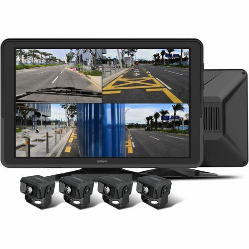 Adesso myGEKOgear Orbit T100 4 Channel 1080P Dash Cam For Trucks With a 10.1" IPS Screen - ORBIT T100