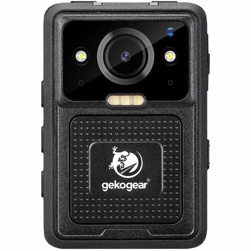 Adesso myGEKOgear AEGIS 400 Digital Camcorder - 2" LCD Screen - 4K - Black - 32 Megapixel Image - H.264, H.265, MP4 - 128 GB Flash Memory - Bluetooth, IR LED, Microphone - USB - GPS - Wireless LAN - Wearable - Body-worn - AEGIS 400