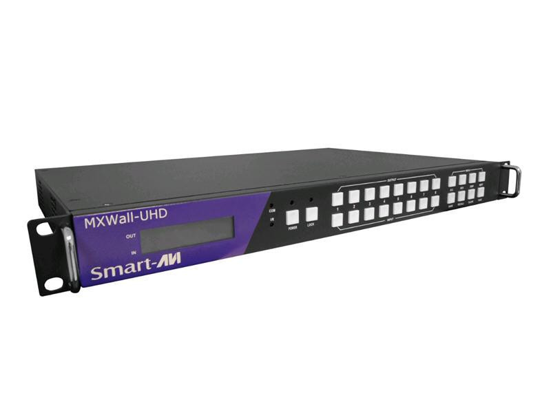 Smartavi 8-Input, 8-Output 4k Video Wall Processor and Matrix Switch Includes:MXWALL-UHD, CCPWR0 -MXWALL-UHD