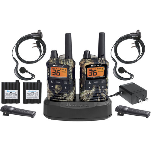 Midland X-Talker T295VP4 Two-Way Communication Radio (Camouflage, Pair) - T295VP4