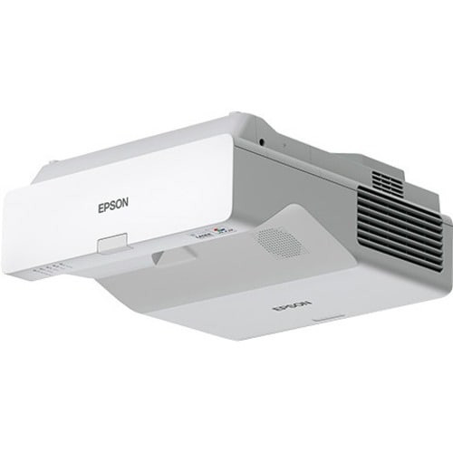 Epson BrightLink 760Wi Ultra Short Throw 3LCD Projector - 16:10 - Wall Mountable, Tabletop - 1280 x 800 - Front, Rear - 20000 Hour Normal Mode - 30000 Hour Economy Mode - WXGA - 2,500,000:1 - 4100 lm - HDMI - USB - Wireless LAN - V11HA80020