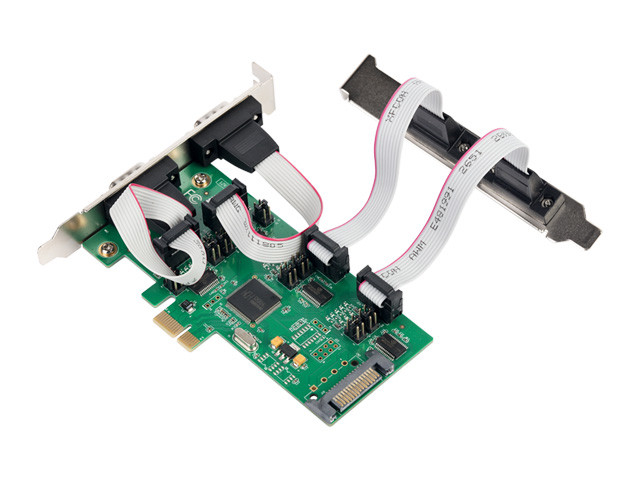 IO Crest PCIe to 4 Ports RS-232 Serial Controller Card - IO-PCE384P-4S