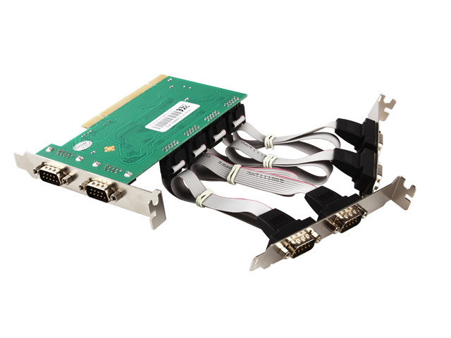 IO Crest PCI to 6 DB-9 Serial (RS-232) Card - MM-PIO9865-6S