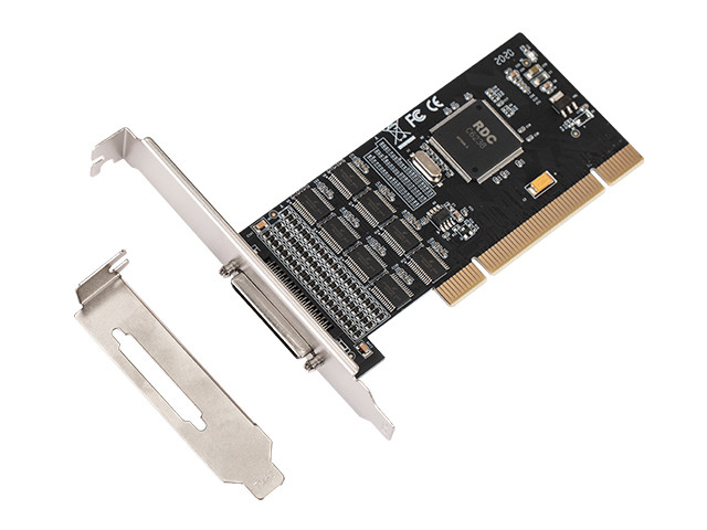 IO Crest PCI to 8 Ports DB9 RS232 Serial Controller Card (Low Profile) - IO-PCI6238-8S