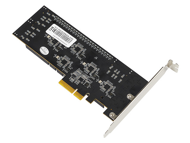 IO Crest PCIe Gen3x4 to 24 Port SATA 6G Card - IO-PCE5824-24I