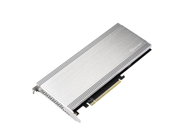 IO Crest PCIe 4.0 x16 to 4x M.2 NVMe Adapter Card - IO-PCE44M2-01