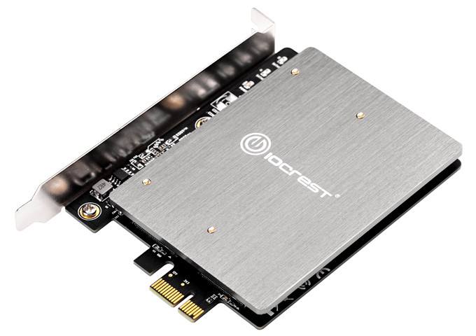 IO Crest PCIe3.0 x1 to 2 M.2(SATA) Port Card - IO-PEX40153