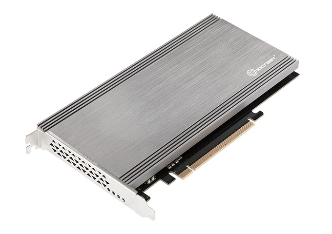 IO Crest PCIe 3.0 X16 to 4X M.2 (M-Key) Adapter Card - IO-PEX40152