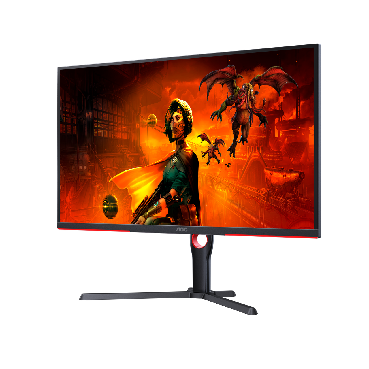 AOC U32G3X/BK G-sync Compatible Monitor, Offering An Impressive 31.5-Inch Display That Delivers Stunning 4K UHD Resolution At 3840x2160
