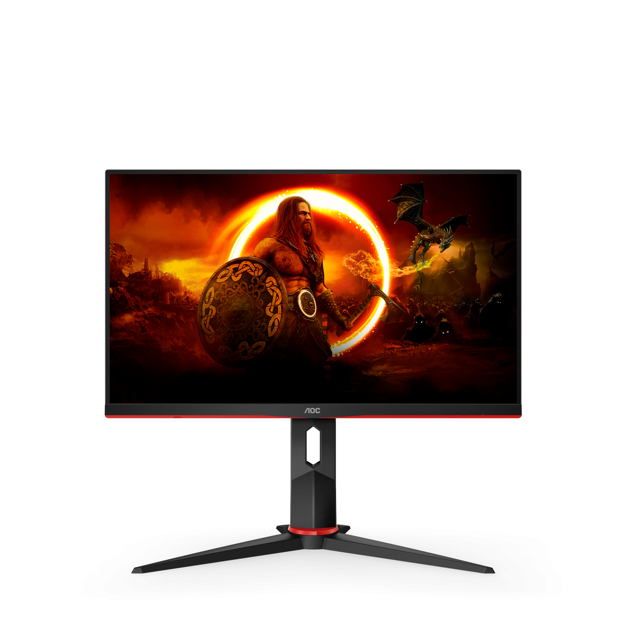 AOC Q24G2A/BK 23,8" Gaming Monitor With 165Hz Refresh Rate, 1ms MPRT Response Time And Adaptive Sync