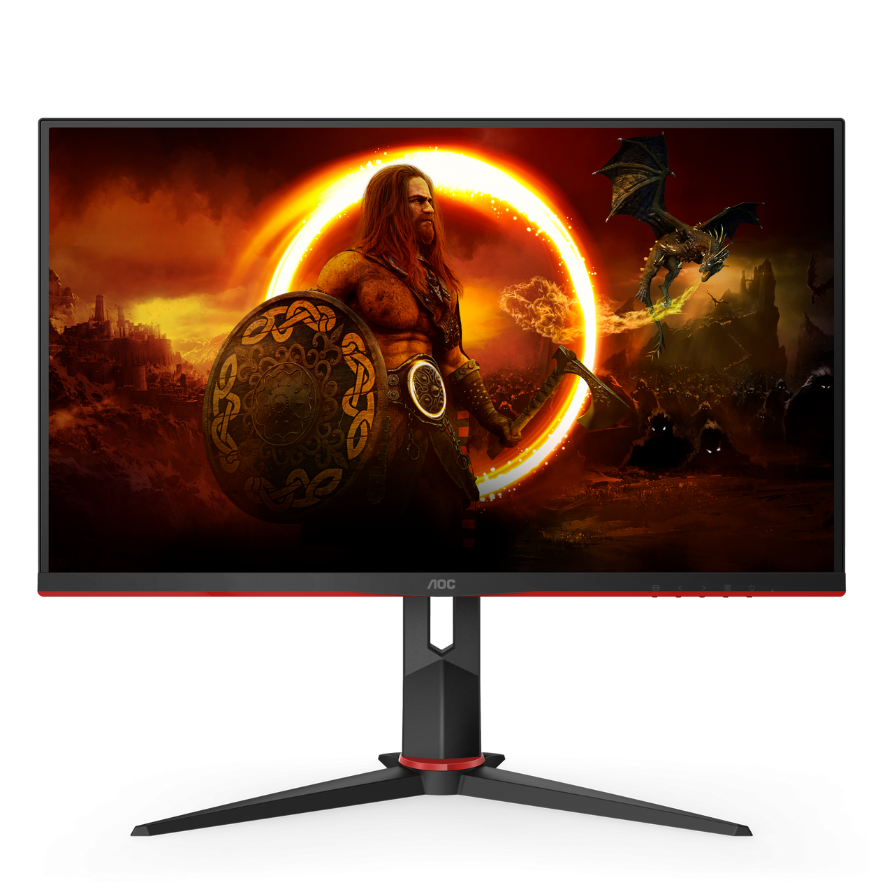 AOC 27G2SPU/BK 27" IPS display with 165 Hz refresh rate, 1 ms MPRT and AdaptiveSync