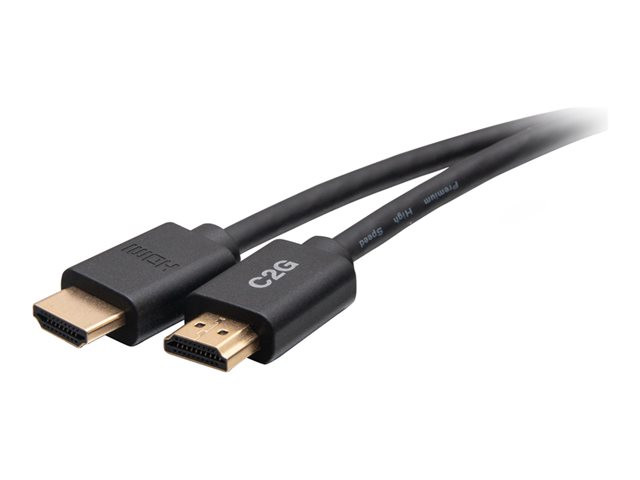 C2G 10ft (3m) C2G Plus Series TAA-Compliant Premium High Speed HDMI Cable with Ethernet - 4K 60Hz - Supports all HDMI 2.0 features including resolutions up to 4K (4096 x 2160) at 60hz - C2G50111