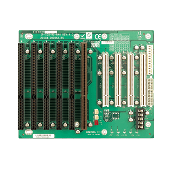 IEI 10-Slot Backplane with Four PCI Slots and Five ISA Slots - IP-10S