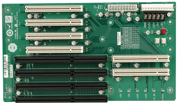 IEI 7-Slot Backplane with Four PCI Slots and Three ISA Slots- PCI-7S