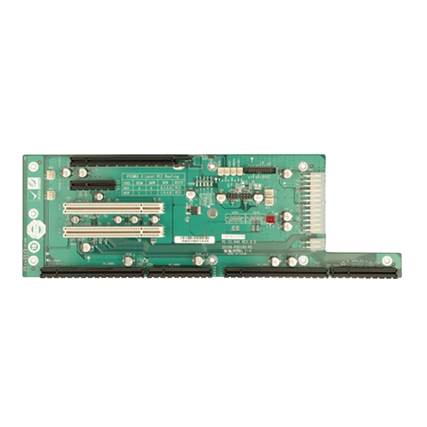 IEI 5-Slot Backplane with One PCIe X16 Slot, One PCIe X4 Slot and Two PCI Slots RACK-500G 5U 5-Slot Full-Size- PE-5S
