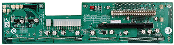 IEI 5-Slot Backplane with One PCIe X16 Slot, One PCIe X4 Slot and Two PCI Slots- PE-6SD3