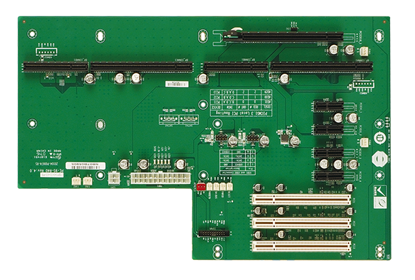 IEI 9-Slot Backplane with One PCIe X16 Slot, Four PCIe X1 Slots and Three PCI Slots - PE-9S