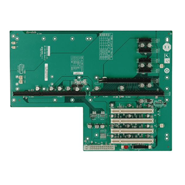 IEI 10-Slot Backplane with One PCIe X16 Slot, Four PCIe X1 Slots and Four PCI Slots - PE-10S