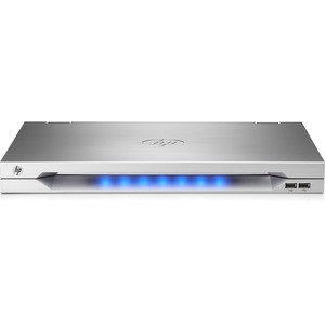 HPE  LCD8500 1U US TAA Rackmount Console Kit - 1 Computer(s) - 18.5" LCD - WXGA+ - 1600 x 1200 - 16:9 - 2 x USB - Keyboard - TouchPad - 120 V AC, 230 V AC Input Voltage - 1U High - Silver - TAA Compliant - AF645A