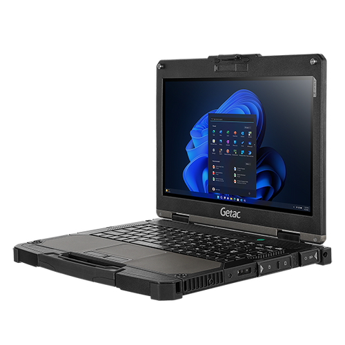 Getac B360G2: i7-1260P, WinHello, Win11+16GB, 256GB PCIe SSD, SR FHD 1400 nits+TS+stylus, US KBD+US Power cord, Backlit KBD+HF RFID, Wifi+BT+4G+GPS+PT, RS232+VGA, Smart card reader, RJ45, HDMI, 3 Year B2B Warranty - BS7764BA6CGX